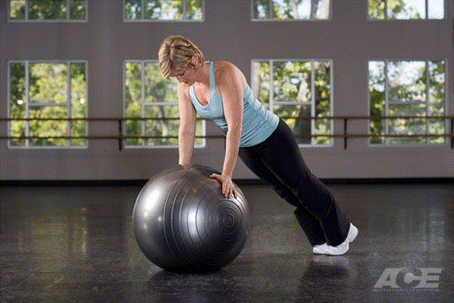 Stability Ball Push-Up
